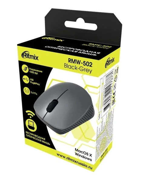 Картинка Мышь Ritmix RMW-502 от магазина "Электрон-Маркет"