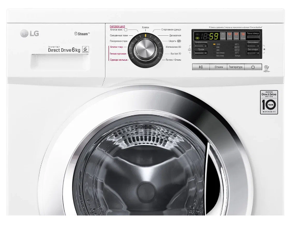Картинка Стиральная машина LG 1296 NDS3 6кг/1200об от магазина "Электрон-Маркет"