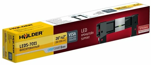 Картинка Кронштейн Holder LЕDS-7011 мет TV LCD 26-42 от магазина "Электрон-Маркет"