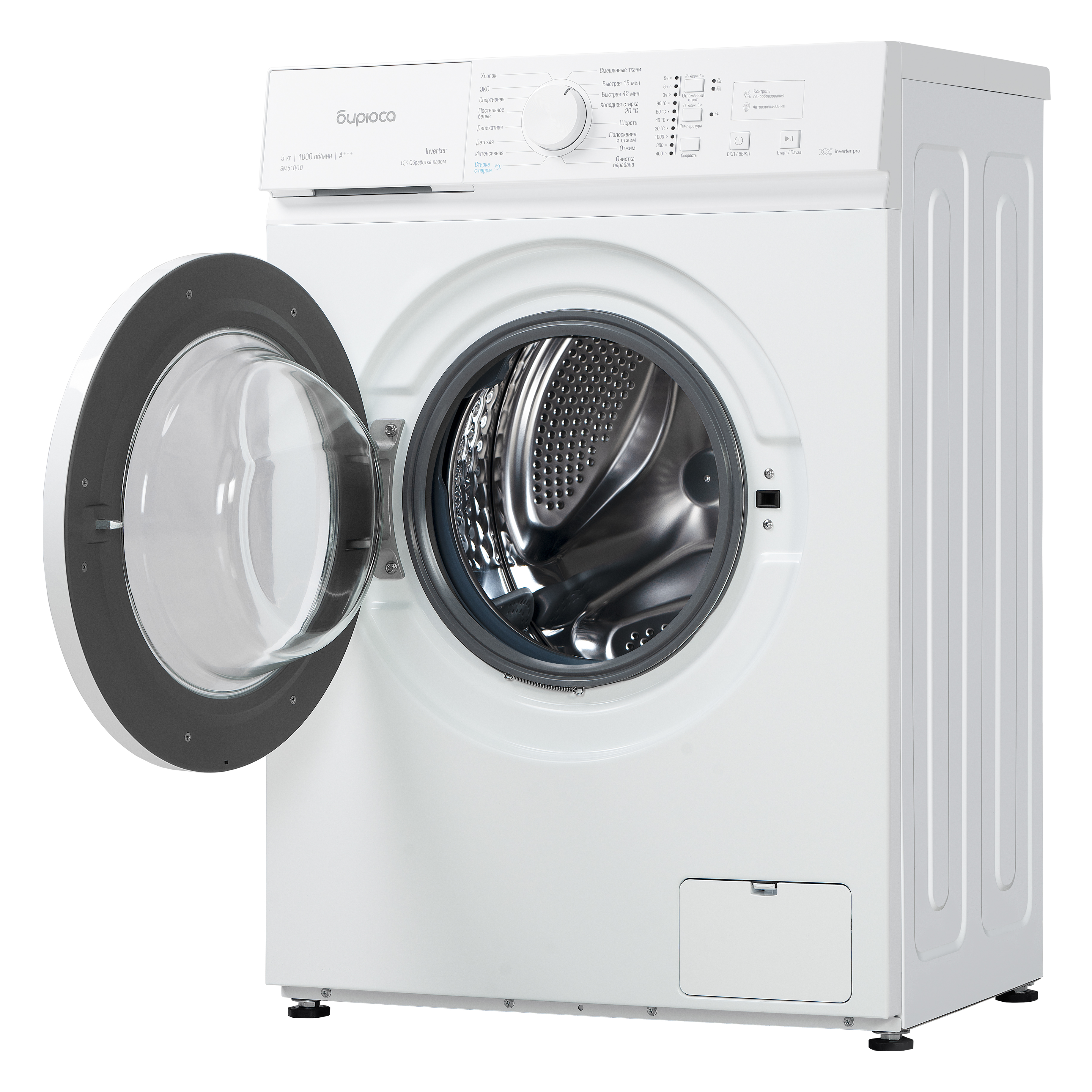 Картинка Стиральная машина БИРЮСА WM-SM510/10 (!!!) 5кг/1000об  от магазина "Электрон-Маркет"