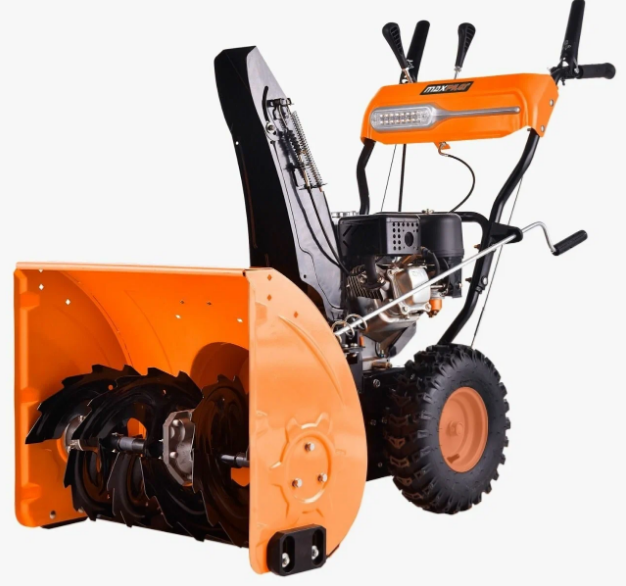 Картинка Снегоуборщик MAXPILER MST-4850B (7 л с,скор 6в/2н,ш 61см,в 51см,фара,эл.старт АКБ) от магазина "Электрон-Маркет"