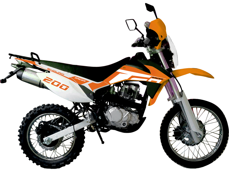 Картинка Мотоцикл (кроссовый) RACER ENDURO RC200GY-C2 от магазина "Электрон-Маркет"