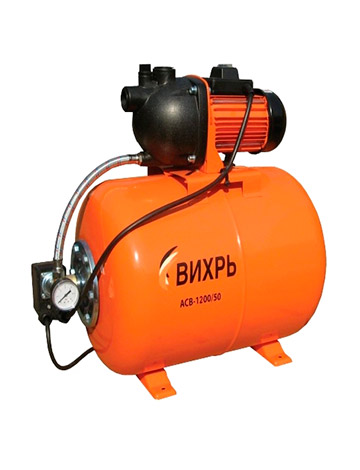 Картинка Насосная станция ВИХРЬ 1200/50 от магазина "Электрон-Маркет"